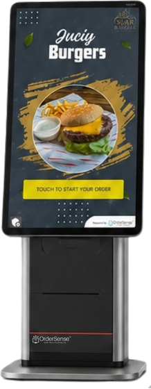 Order taken on a self-service kiosk