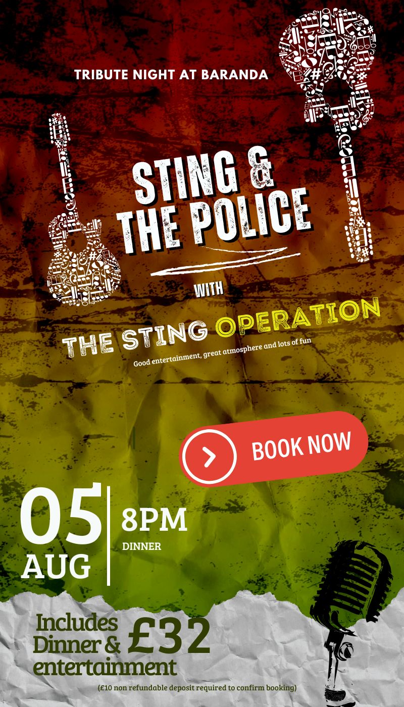 Tribute Night at Branda Sting 