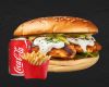 Bar B Q Chicken Burger Meal