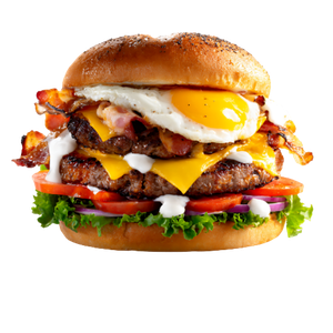 1/2 Pounder Egg Burger (with Cheese)