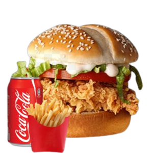 Spicy Tower Burger Meal