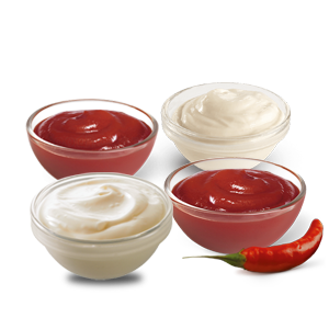 Tubs of Sauce