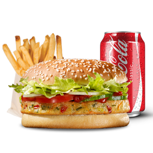 Veggie Burger Meal