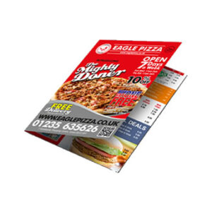 Menu Printing – A4 Half Fold (100 Copies)